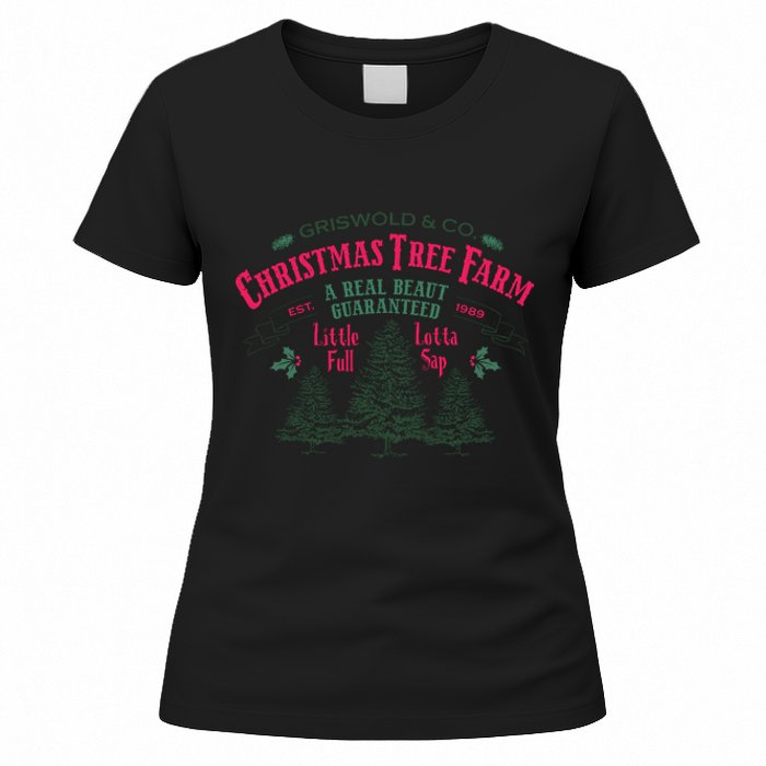 Griswold Christmas Tree Farm 1989 Christmas VacationChristmas Vacation Women's T-Shirt