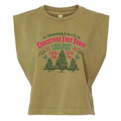 Griswold Christmas Tree Farm 1989 Christmas VacationChristmas Vacation Garment-Dyed Women's Muscle Tee