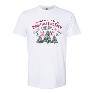 Griswold Christmas Tree Farm 1989 Christmas VacationChristmas Vacation Softstyle CVC T-Shirt