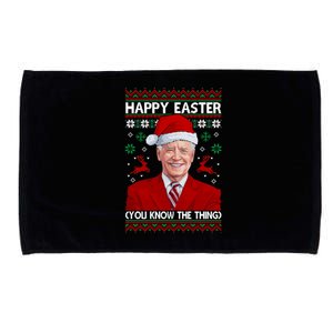 Guns Christmas Tree Come And Take It Biden Xmas Ugly Sweater Cute Gift Microfiber Hand Towel