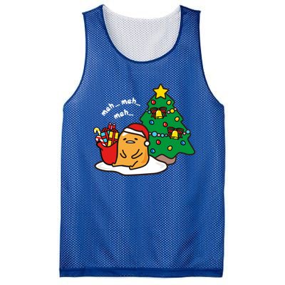 Gudetama Christmas Tree Meaningful Gift Funny Gift Mesh Reversible Basketball Jersey Tank