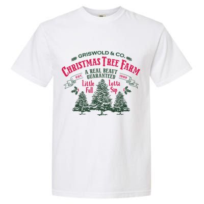 Griswold Christmas Tree Farm Holiday Christmas Party Garment-Dyed Heavyweight T-Shirt
