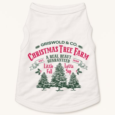 Griswold Christmas Tree Farm Holiday Christmas Party Doggie Tank