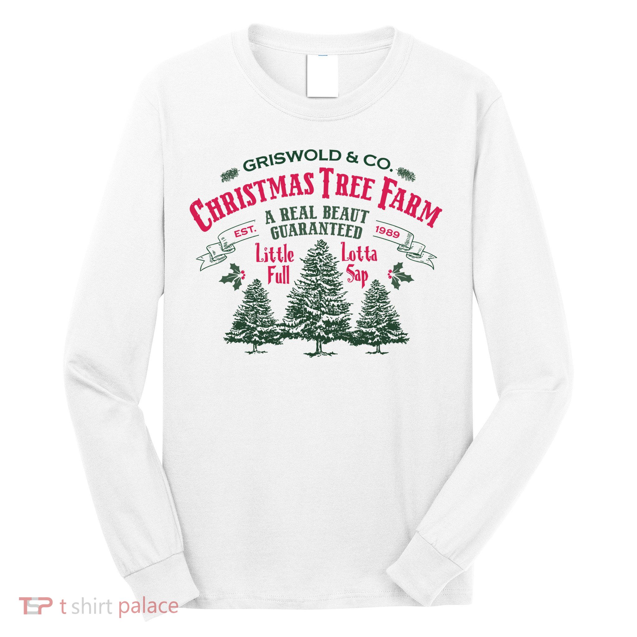 Griswold Christmas Tree Farm Holiday Christmas Party Long Sleeve Shirt