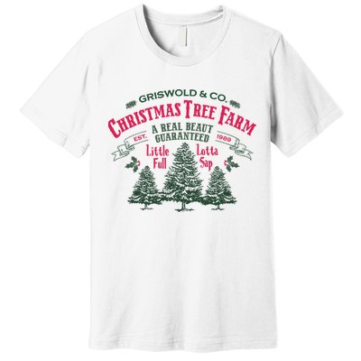 Griswold Christmas Tree Farm Holiday Christmas Party Premium T-Shirt