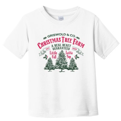 Griswold Christmas Tree Farm Holiday Christmas Party Toddler T-Shirt