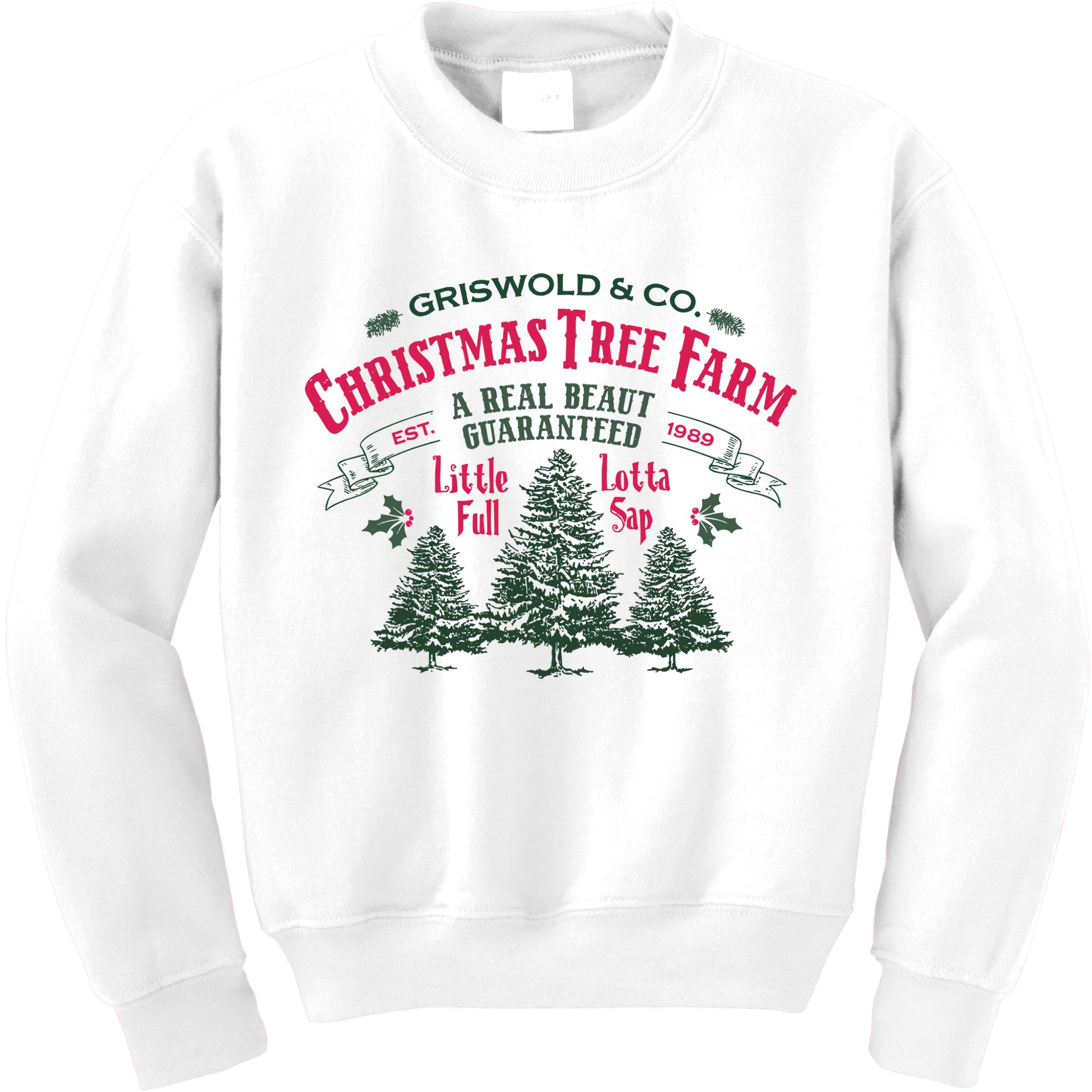 Griswold Christmas Tree Farm Holiday Christmas Party Kids Sweatshirt