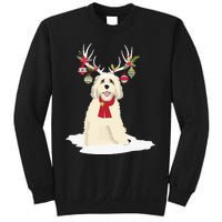 Goldendoodle Christmas Tree Light Pajama Dog Xmas Sweatshirt