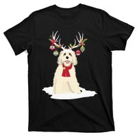 Goldendoodle Christmas Tree Light Pajama Dog Xmas T-Shirt