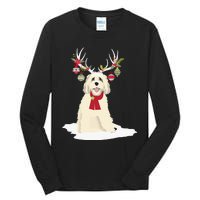 Goldendoodle Christmas Tree Light Pajama Dog Xmas Tall Long Sleeve T-Shirt