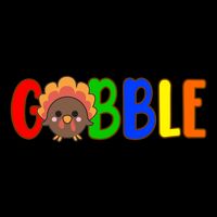 Gobble Colorful Turkey Thanksgiving Backpack