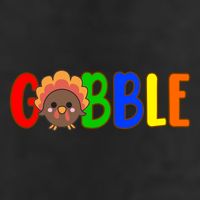 Gobble Colorful Turkey Thanksgiving Hat
