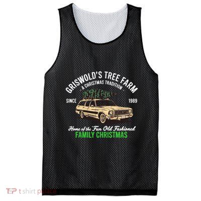 Griswold Christmas Tree Farm Vintage 1989 Classic Mesh Reversible Basketball Jersey Tank