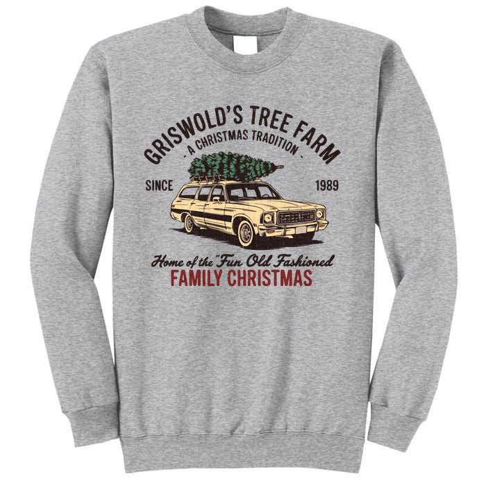 Griswold Christmas Tree Farm Vintage 1989 Classic Sweatshirt