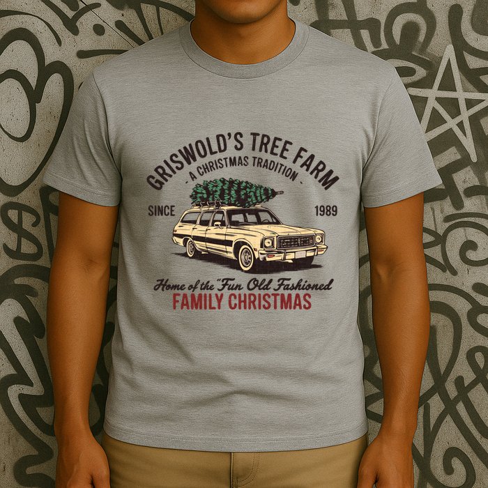 Griswold Christmas Tree Farm Vintage 1989 Classic T-Shirt