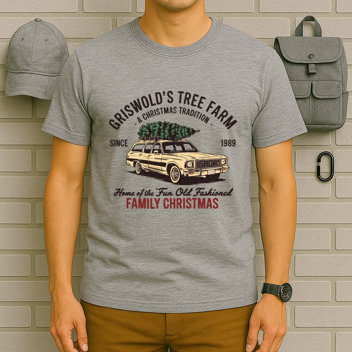 Griswold Christmas Tree Farm Vintage 1989 Classic T-Shirt