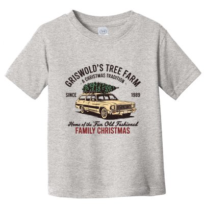 Griswold Christmas Tree Farm Vintage 1989 Classic Toddler T-Shirt