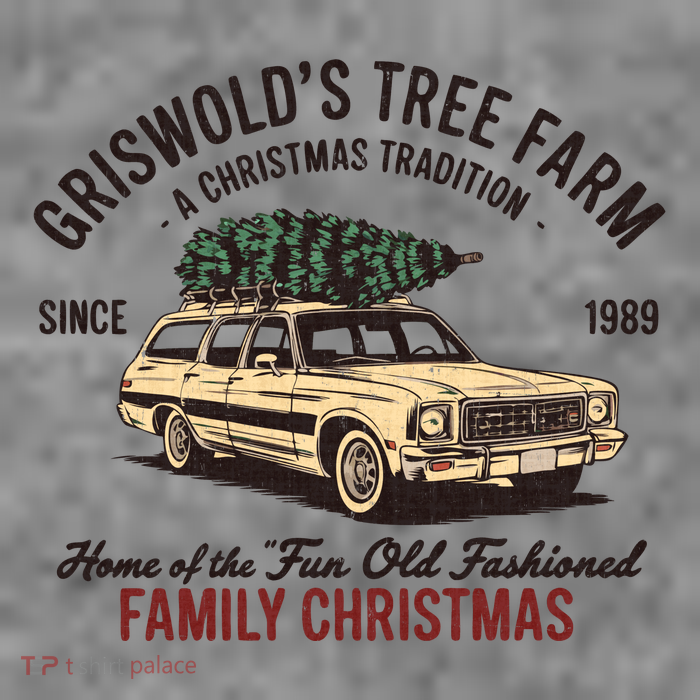 Griswold Christmas Tree Farm Vintage 1989 Classic Kids T-Shirt