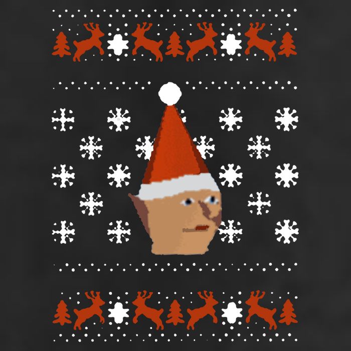 Gnome Child Ugly Christmas Sweater Cool Gift Adult Drive Performance Visor