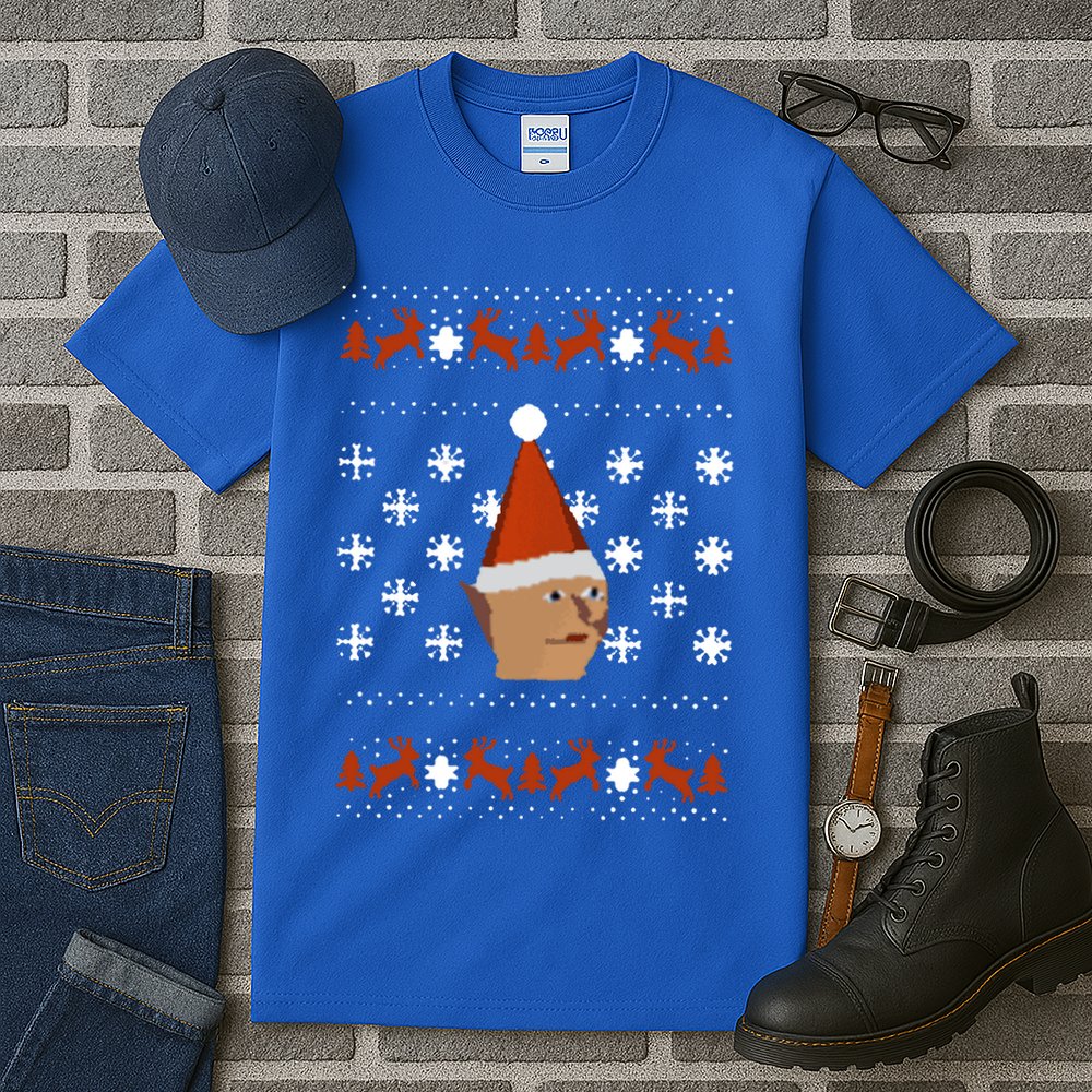 Gnome Child Ugly Christmas Sweater Cool Gift Tall T-Shirt