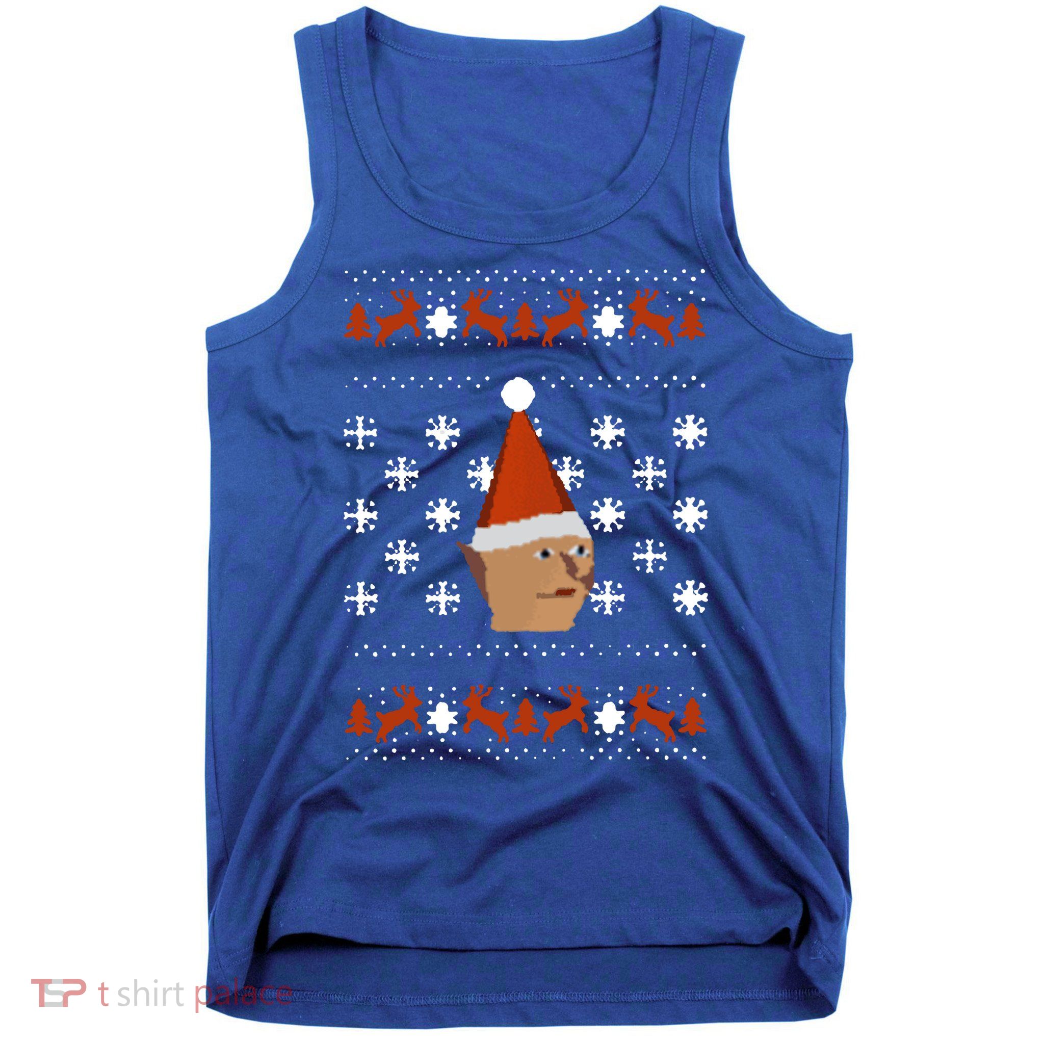 Gnome Child Ugly Christmas Sweater Cool Gift Tank Top