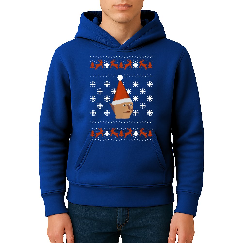Gnome Child Ugly Christmas Sweater Cool Gift Kids Hoodie
