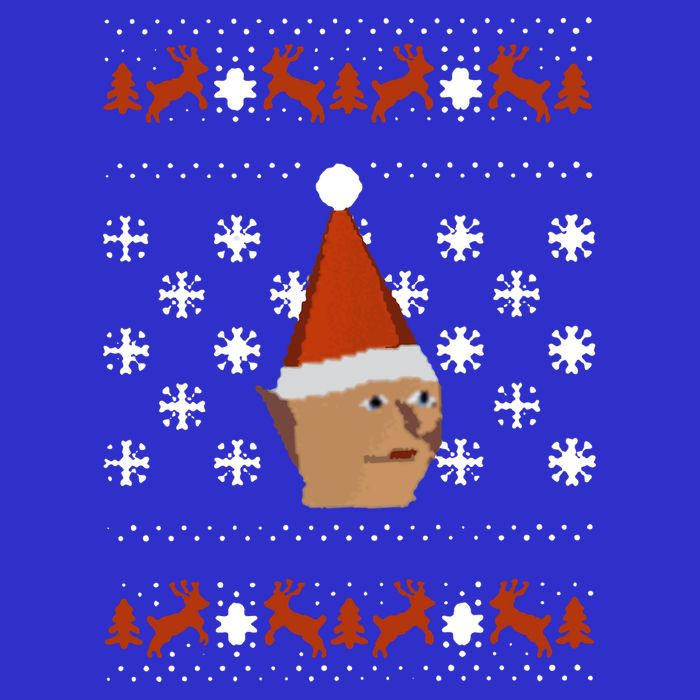 Gnome Child Ugly Christmas Sweater Cool Gift Zip Tote Bag