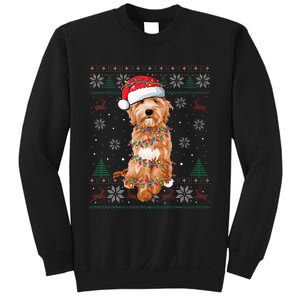 Goldendoodle Christmas Ugly Sweater Funny Dog Lover Xmas Sweatshirt