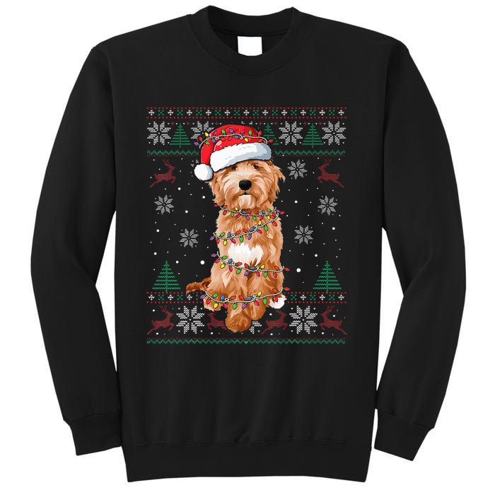 Goldendoodle Christmas Ugly Sweater Funny Dog Lover Xmas Sweatshirt