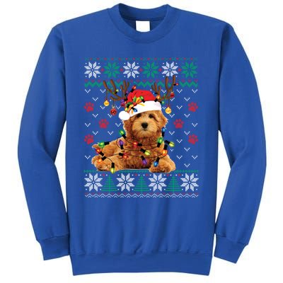 Goldendoodle Christmas Ugly Sweater Funny Dog Lover Xmas Great Gift Sweatshirt