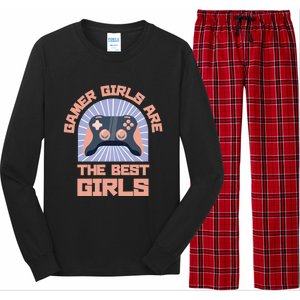 Gamer Cute Video Games Gift Long Sleeve Pajama Set