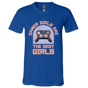 Gamer Cute Video Games Gift V-Neck T-Shirt