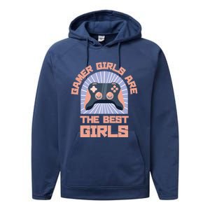 Gamer Cute Video Games Gift Performance Fleece Hoodie