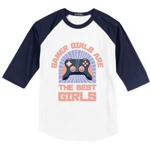 Gamer Cute Video Games Gift Baseball Sleeve Shirt