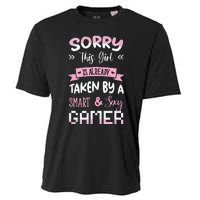 Gamer Computer Video Games Gaming Couple Girlfriend Gift Cooling Performance Crew T-Shirt