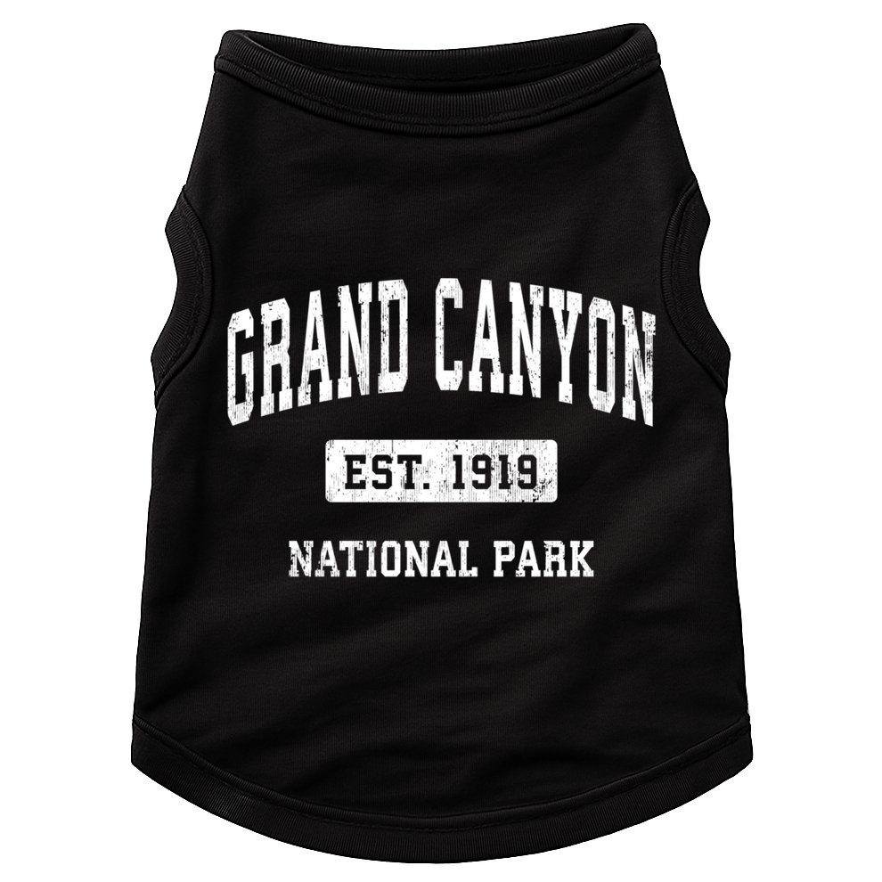 Grand Canyon Vintage National Park Sports Design Gift Doggie Tank