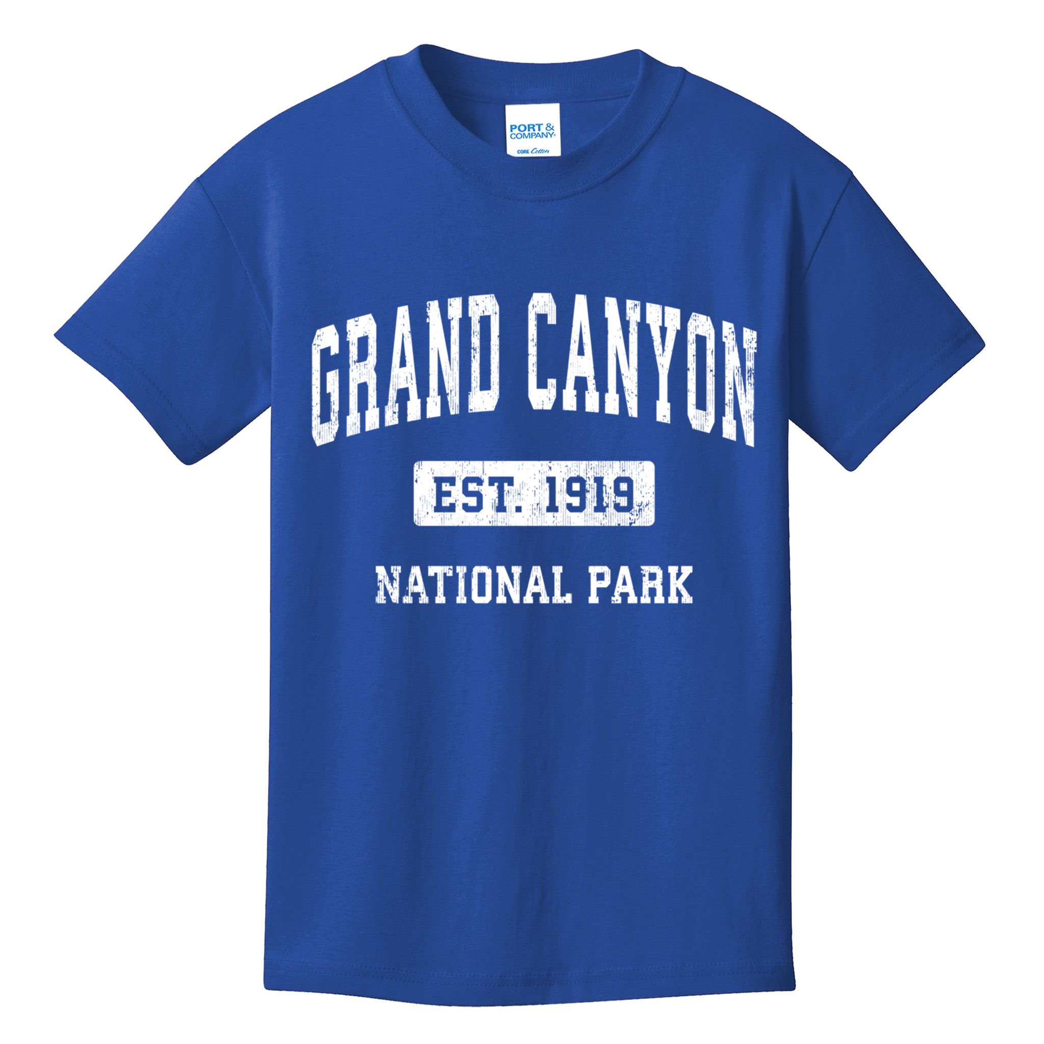 Grand Canyon Vintage National Park Sports Design Gift Kids T-Shirt