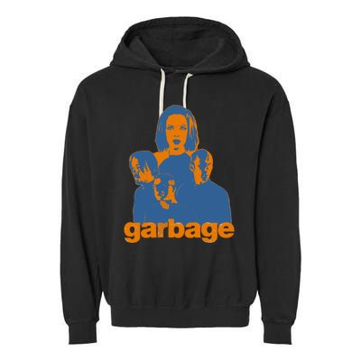 Garbage Contrast Vintage 2024 Garment-Dyed Fleece Hoodie