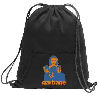 Garbage Contrast Vintage 2024 Sweatshirt Cinch Pack Bag