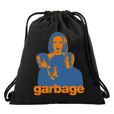 Garbage Contrast Vintage 2024 Drawstring Bag