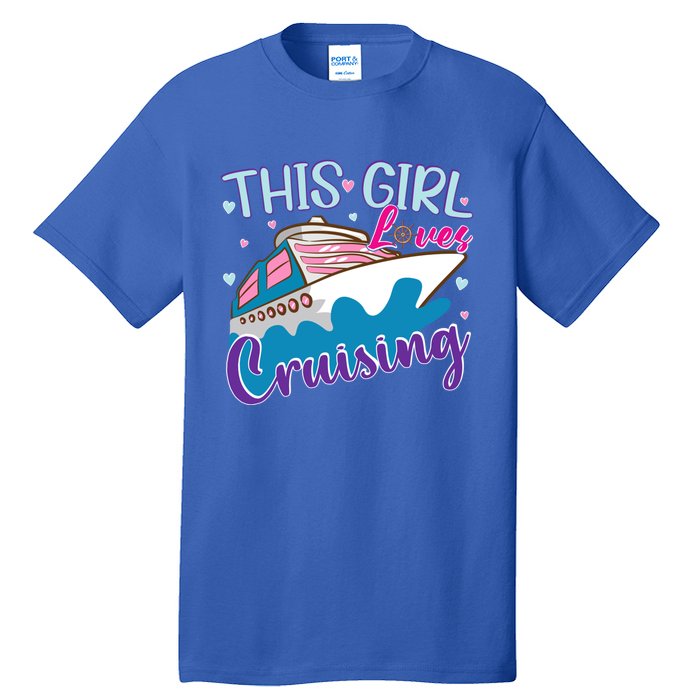 Gone Cruise Vacation This Loves Cruising Cute Gift Tall T-Shirt