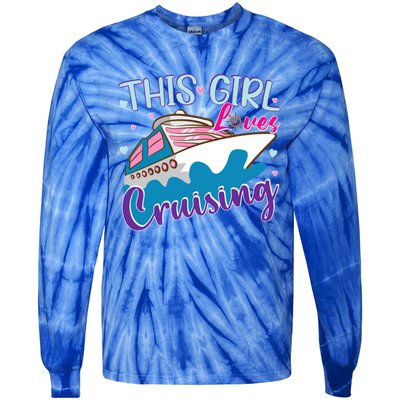 Gone Cruise Vacation This Loves Cruising Cute Gift Tie-Dye Long Sleeve Shirt