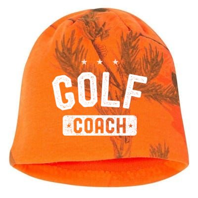 Golf Coach Vintage Golf Gift Kati - Camo Knit Beanie