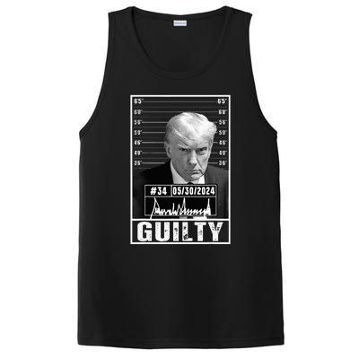 Guilty Conviction Verdict Donald Trump Mug Shot Jail Picture PosiCharge Competitor Tank