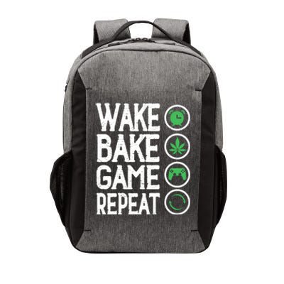 Game Controllers Wake Bake Game Repeat Gift Video Games Vector Backpack