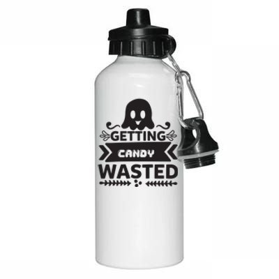 Getting Candy Wasted Aluminum Water Bottle 