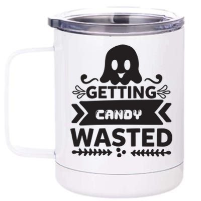 Getting Candy Wasted 12 oz Stainless Steel Tumbler Cup