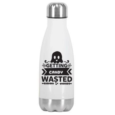 Getting Candy Wasted Stainless Steel Insulated Water Bottle