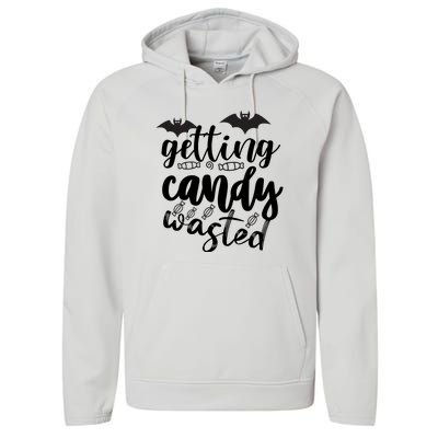 Getting Candy Wasted Performance Fleece Hoodie