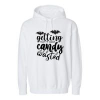 Getting Candy Wasted Garment-Dyed Fleece Hoodie